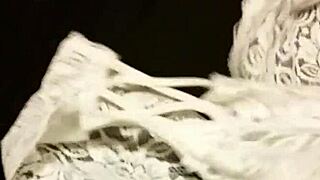 jerking off with my wife's panties 😏