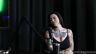 Lexi Mallet and Bia Hot's Best Moments in Preliminares Podcast with Handjob and Dirty Talk - Part 1 on Sheer Red