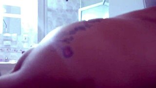 Is this wife teasing with romantic nipple licking and blowjob before rough pov amazon domination on hubby?