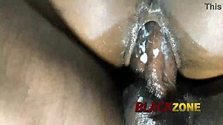 Petite Ebony Beauty With Small Tits Poses In Bedroom For Christmas Casting