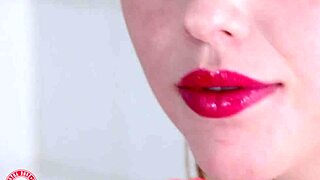 Why does Samantha Rone pound pink toy in steamy shower session