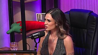 Isn't the redhead milf dominating as the ultimate BDSM queen in her leather corset?