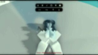 oh man, this emo slut's getting pounded hard in her big ass and tits in that roblox condo