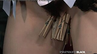 Bound And Spanked Hot Young Babe In Bdsm Session With Monster Cocks Leading To Interracial Group Anal Action