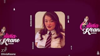 Oh wow, this british teen 18+ with big natural tits is riding my face with pussy licking and ass action!