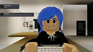 Does This Roblox Girl Crave Hard Fucking From Intruder?