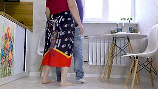 Quick anal with mature BBW milf in homemade amateur action