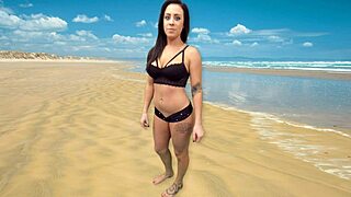 Watch Out! Brandy Banks Boldly Poses Revealing Her Tight Asshole In Steamy Photoshoot!