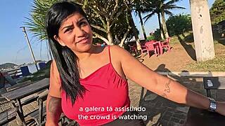 Nicoly Boldly Confesses Neighbor Licked Her Pussy From Early On