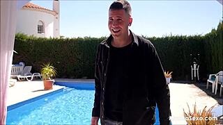 uhh maria wars is like so wet and tight getting licked by the pool