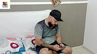 my stepdaughter tries different sauces on my cock then i fuck her pussy until giving her all my cum - porno en español part 1