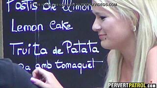 Amateur couple gets caught fucking passionately through the window in a hidden outdoor spying session.