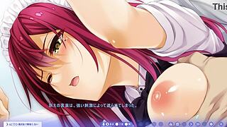 i feel so bound with my big tits exposed in this lewd dancing doll scene part 4