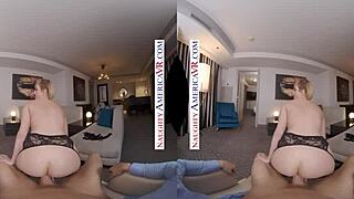 Hey, are you ready for Kate England to get naughty with you in VR?