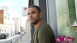 Hey, check out this amazing blind date with an inexperienced redhead and her latin guy!