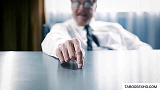 old man attempts hardcore fucking with religious brunette teen 18+ in doggystyle action.