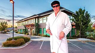 Stripping and masturbating with wet pussy moans in public parking lot teaser 😏