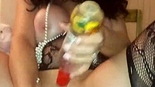 Velvet Rain 23 Masterbates And Gets Fucked With Huge Toys And Squirts Intensely Kinky