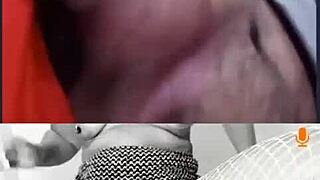 so this guy unleashes a huge cum tribute on the hot latina milf with her dildo toy