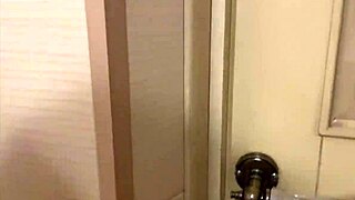 Gym beauty accepts my invite to steamy bathroom sex after a workout session.