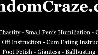 Hey, I'll dominate you by scissoring your skinny neck until you nearly pass out