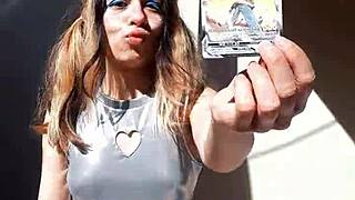 Bonneyuwu Shows Off Body And Cards In Cosplay