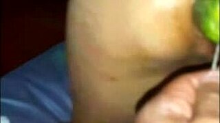 Hey, check out this fun insertion of a cucumber into a tasty spot!