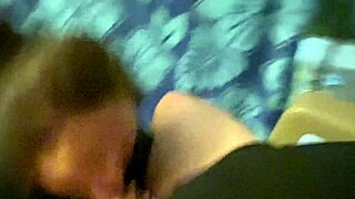 Quick hotel blowjob from my wife with cum in mouth outdoors on holiday 😏🍆💦
