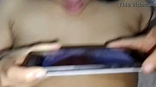 she said she wanted to get pregnant so she cut the condom with scissors and i came inside her