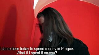 i love watching this natural czech brunette get fucked doggystyle outdoors in public pickup action