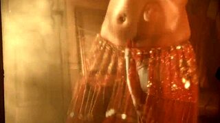 Hey lovely brunette, are you dancing and undressing in that ripped clothes striptease?