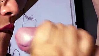 sexy mexican housewife sucking enormous cock