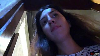 I CUM ON a girl's FACE in public SUSHI BAR and she EATS rolls with CUM on her FACE