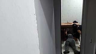 Wife Cheats with Plumber in Rough Homemade Action