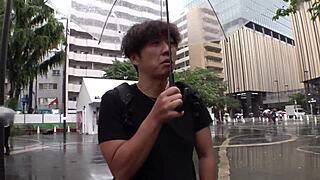 i get so aroused in this amateur creampie session with cute asian babe and her big tits bouncing