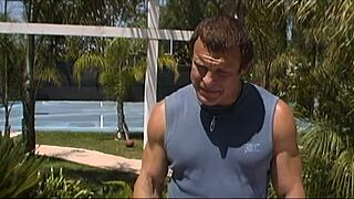 Milf Lena Rides Cock Outside In Fishnets And Heels Before Facial Cumshot