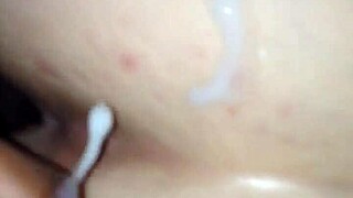 i be doggystyle this white bitch wit a cumshot on her back