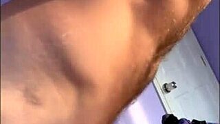 the passionate couple shared an intense moment as the strong guy filled the petite 18+ girl's tight pussy with cum during their homemade creampie session