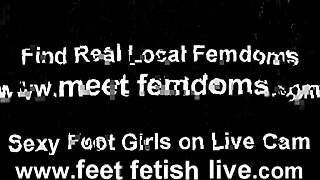 Hey, why not jerk off to our perfect little feet while we tease with footjobs?