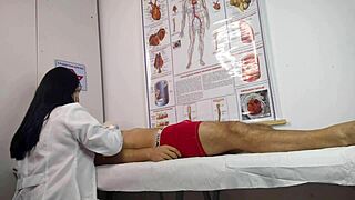 hey brazilian nurse, why's this patient getting so excited with your tight pussy and big ass?