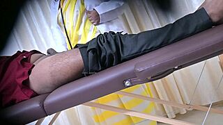 desi doctor sahiya feels passionate giving handjob to patient