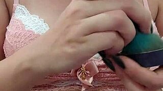 getting ready for live show as brazilian milf with big ass and tits chats about daily adult content model life