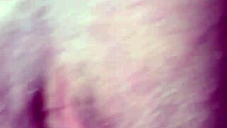 Awesome doggystyle action bends over with intense thrusting.