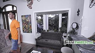 hey, that skinny teen shows off her wild moves in a taboo twist