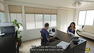 i need cash fast so this slutty latina agrees to pov sex in european casting interview