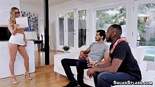 Two Black Cocks And Karla Kush Banging Hardcore