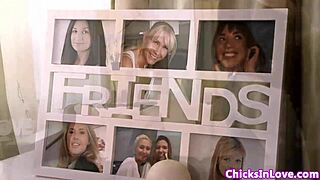 Oh wow, this busty eurobabe gets her pussy licked by her pretty gf