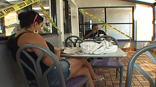 Whoa, Alexandria Devine craves that dirty interracial action as a filthy white whore!