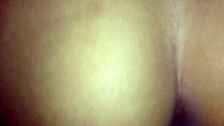 In a homemade video, the young Latina amateur bends over for intense DOGGYSTYLE anal with a monster cock in POV, avoiding pregnancy risks.