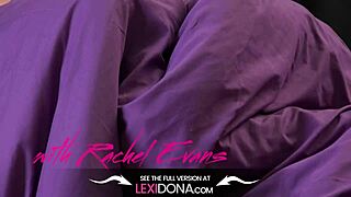 Lexi Dona and busty Rachel Evans dive into steamy lesbian pussy play in Czech homemade fun